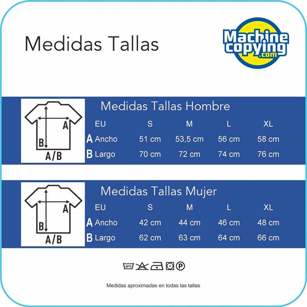 Camiseta blanca personalizada - Machine Copying