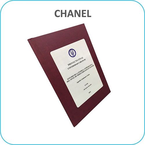 Encuadernación Chanel