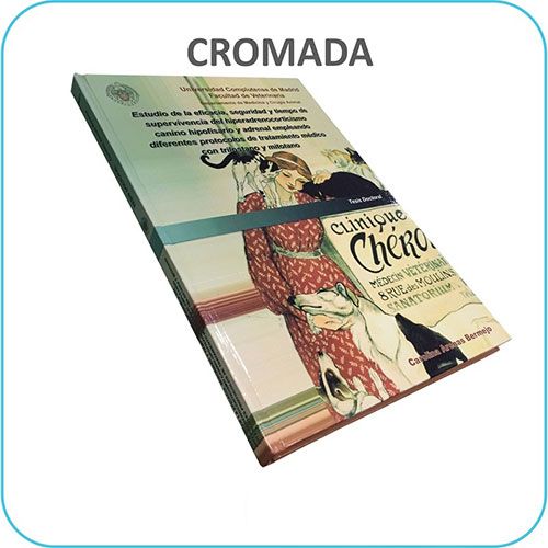 Encuadernación Cromada