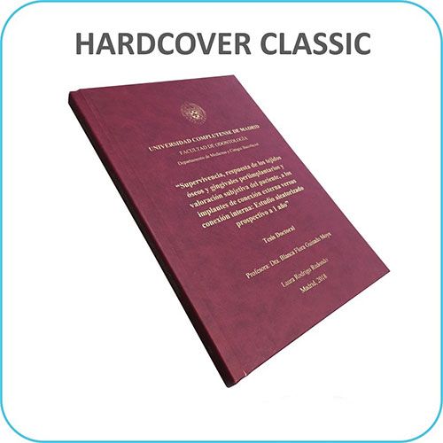 Encuadernación Hardcover Classic