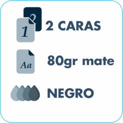 Impresiones BLANCO/NEGRO por las dos caras