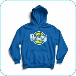 Sudadera de color azul
