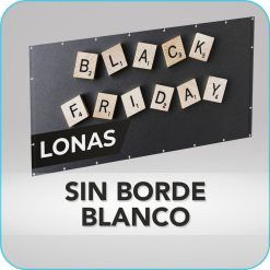 Lonas sin borde blanco